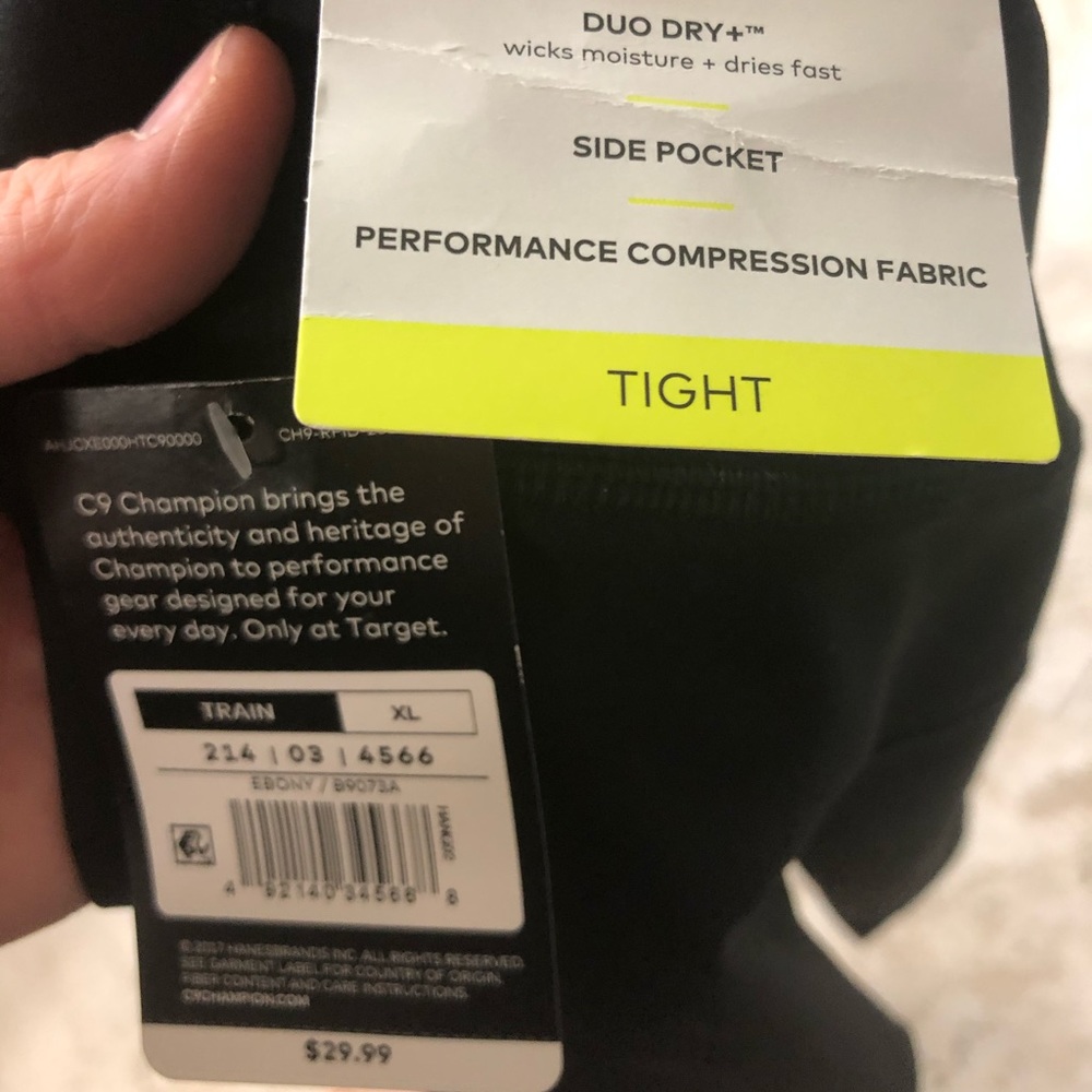 C9 workout pants. New with tags